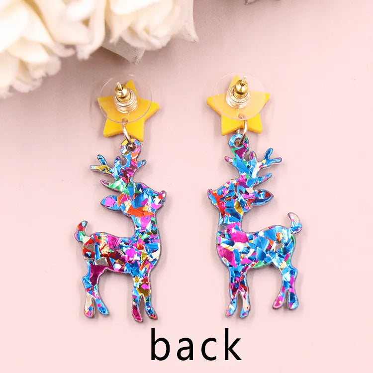 Christmas Trendy Acrylic Earrings