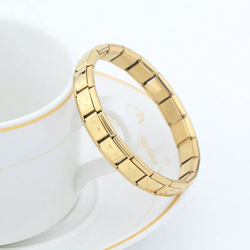 New Fashion Popular Star Stainless Steel Bracelet For Women