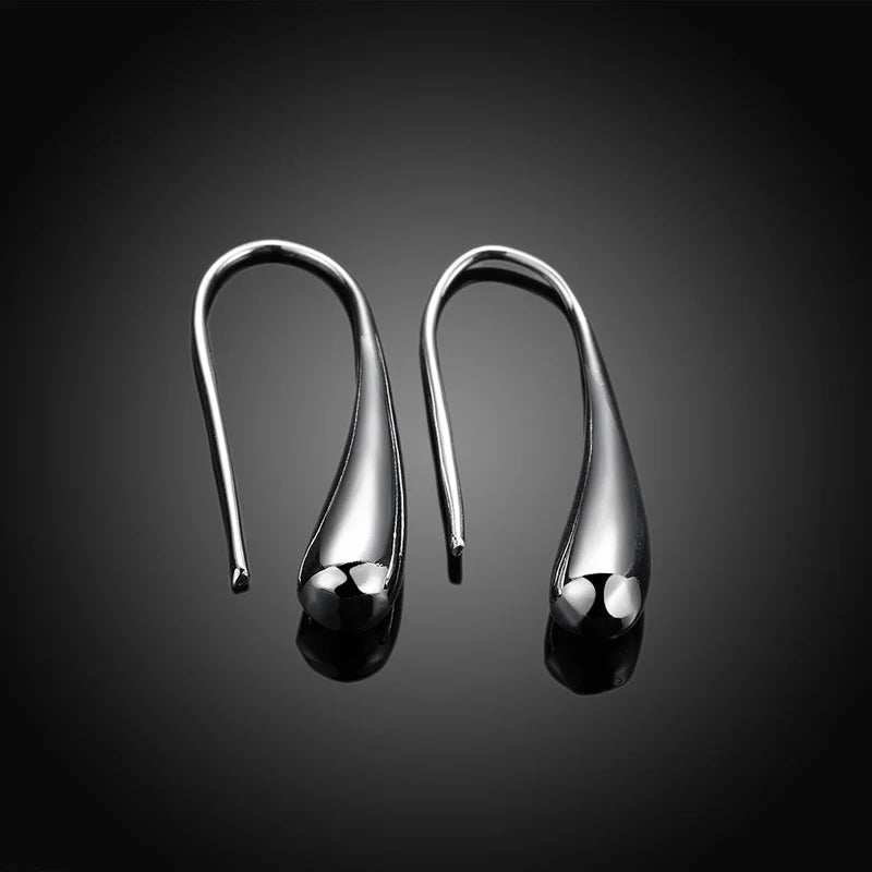 925 Silver Teardrop/Water drop/Raindrop Earrings