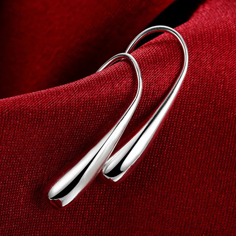 925 Silver Teardrop/Water drop/Raindrop Earrings