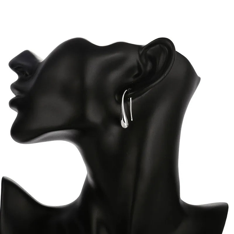 925 Silver Teardrop/Water drop/Raindrop Earrings