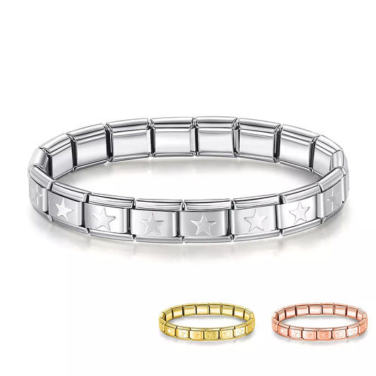 New Fashion Popular Star Stainless Steel Bracelet For Women